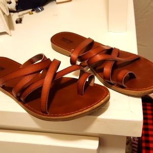 Brown sandals